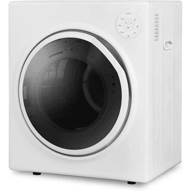 CECER  13LBS Portable Dryer for Clothes,3.2 Cu ft Electric Dryer,Stainless Steel,Front Load