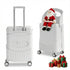 TABU 20" Ride on Luggage with Seat for Kids, Kids Luggage with Wheels & TSA Lock for Travel,Pink