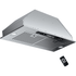 TABU 36 inch Under Cabinet Range Hood, 900 CFM Built-in Range Hood with 4 Speeds,Led Light,Stainless Steel