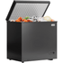 TABU Chest Freezer,3.5 Cu ft Deep Freezer,Garage Ready,Top Open Door,Black