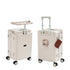 TABU 20" Ride on Luggage with Seat for Kids, Kids Luggage with Wheels & TSA Lock for Travel,Pink