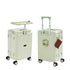 TABU 20" Ride on Luggage with Seat for Kids, Kids Luggage with Wheels & TSA Lock for Travel,Pink