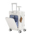 TABU 20" Ride on Luggage with Seat for Kids, Kids Luggage with Wheels & TSA Lock for Travel,Pink