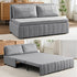 ZAFLY 3 in 1 Convertible Sleeper Sofa Bed, Leathaire Pull Out Couch Bed for Living Room -