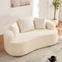 ZAFLY 67” Cloud Comfy Sofa, Deep Seat Loveseat for Living Room, Chenille 2 Seater Cloud Couch, No Assembly Required