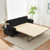 ZAFLY 83”Pull Out Sofa Bed, Corduroy Convertible Sofa Bed with Storage Shelf, Sleeper Sofa Queen Couch with Pull Out Bed