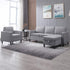 ZAFLY Convertible Sectional Sofa Set,3-Seat L Shape Sofa with Storage Ottoman and Armchair,Living Room Furniture Couch Set Sectional Couches Set for Living Room,Bedroom,Apartment