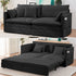 ZAFLY Convertible Sleeper Sofa Bed, 78”Queen Size Pull Out Couch Bed, Loveseat Sleeper Sofa Bed for Small Space/Apartment,