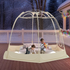 TABU Pop Up Bubble Tent, Sports Tent for 4-5 People, Portable Weatherproof Clear Tent, 6 x 6 ft