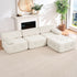 Puremind Oversized Modular Sectional Sofa, Velvet L Shaped Sofa Cloud Couch for Living Room/Apartment, No Assembly Required