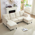 ijuicy Convertible U/L Shaped Sofa with Chaises , 6 Seater Couch for Living Room